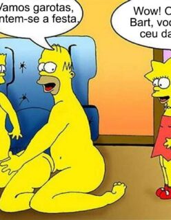 Orgia na casa dos Simpsons – Maniacos por Sexo