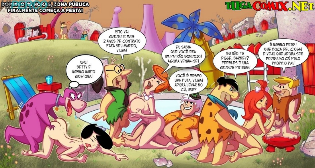 Comics – Os Flintstones – Pool Party Surprise
