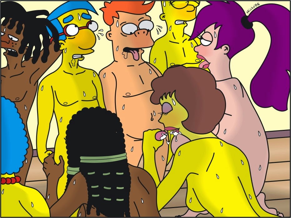 Simpson & Futurama – Crossover The First One – HQ Comics