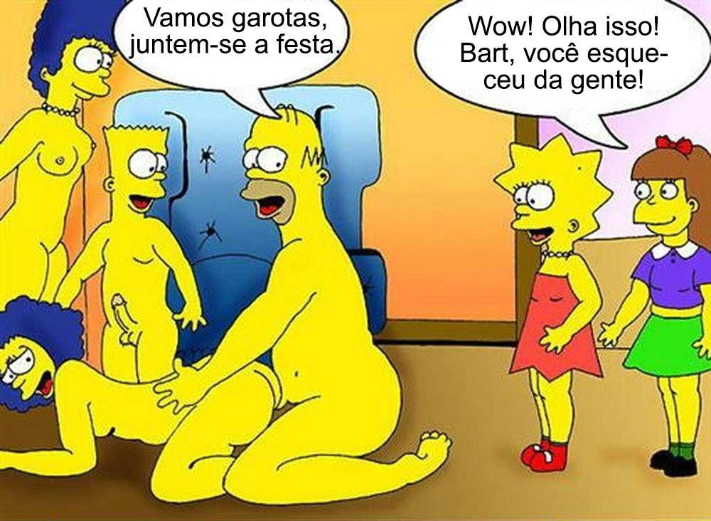 Orgia na casa dos Simpsons – Maniacos por Sexo