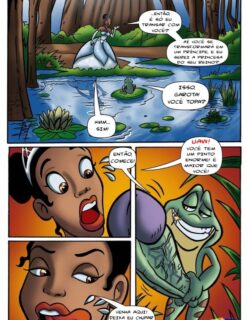 O Sapo e a Princesa– HQ Comics