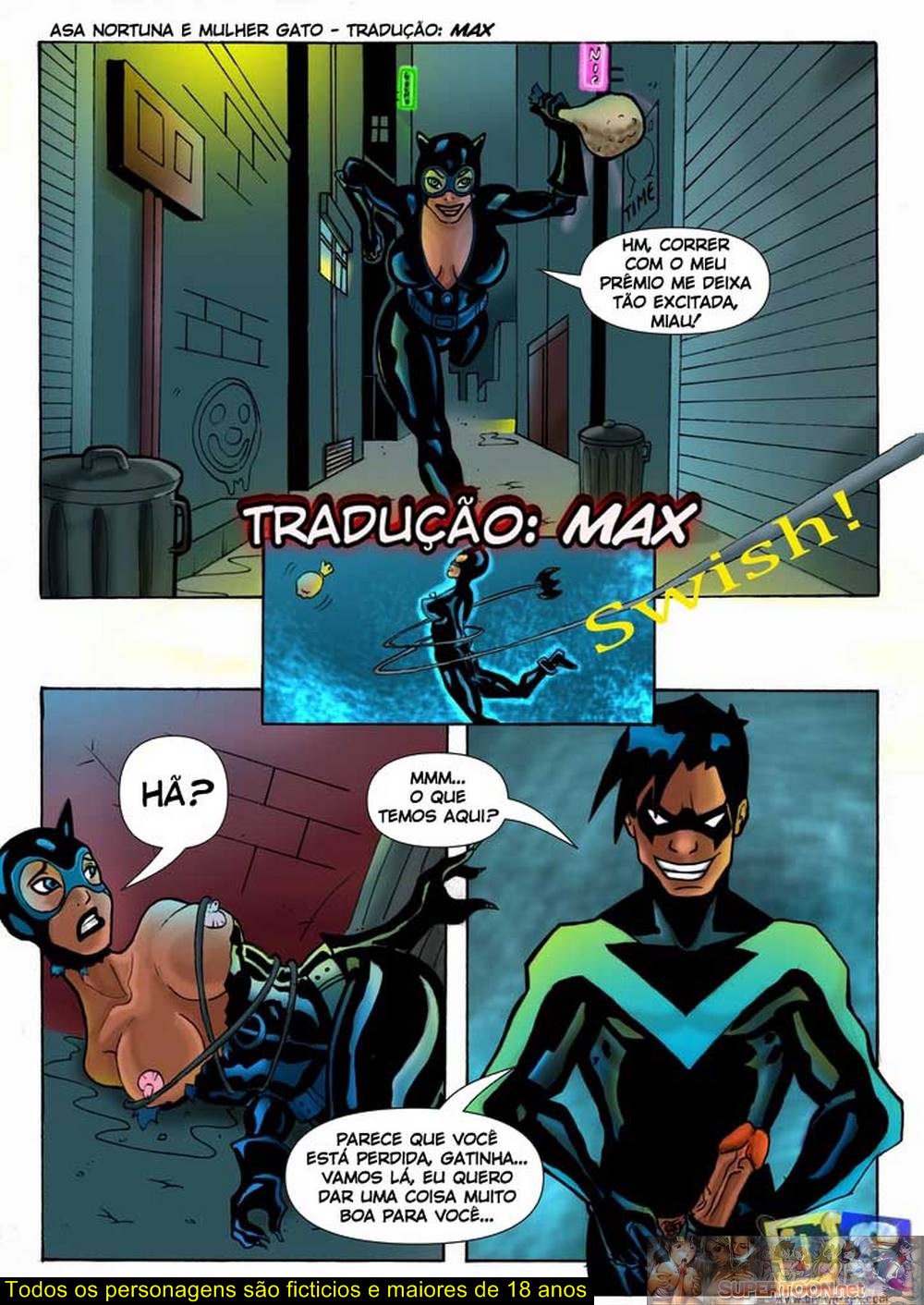 Nightwing and Cat woman – HQ Comics