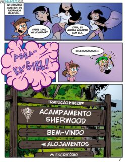 Os Padrinhos Mágicos – Acampamento Sherwood Parte – HQ Comics